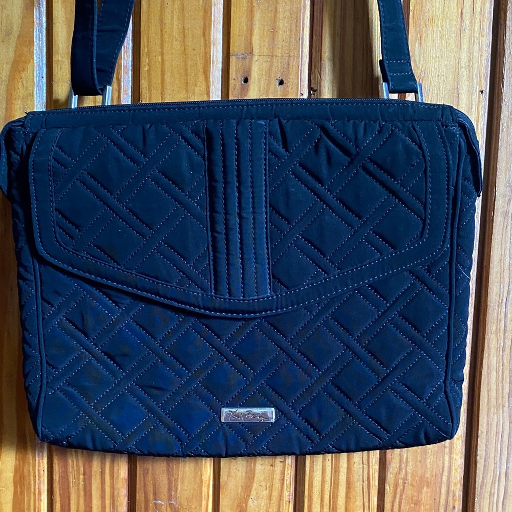 Vera Bradley Black Quilted Bag